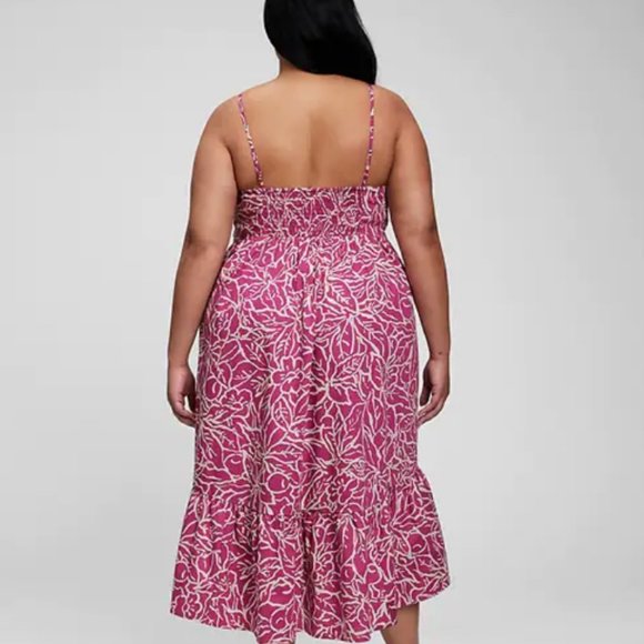 Deep V-Neck Cami Midi Dress - NWT - Picture 5 of 5